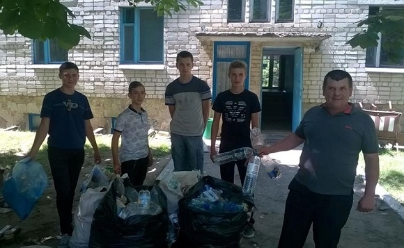 Сміття із Заліщицького агроколеджу
