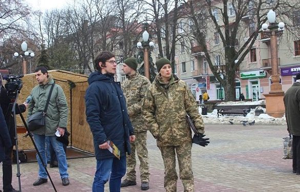 на Тернопільщині оригінально рекрутують до армії