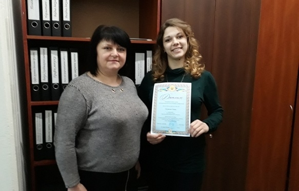 Наша О. Полякова перемогла на міжнародному мовному конкурсі імені Тараса Шевченка