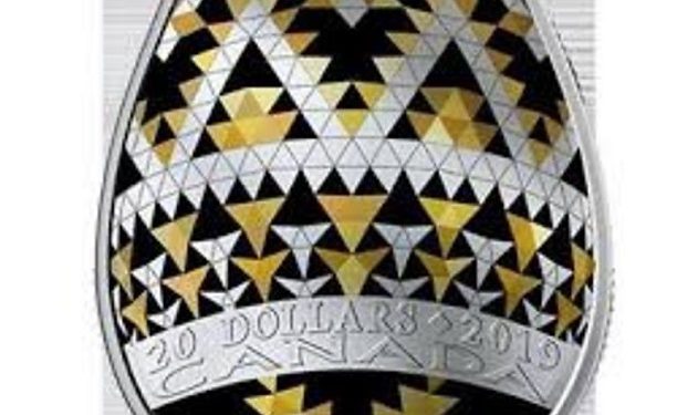 У Канаді випустили монету у вигляді української писанки