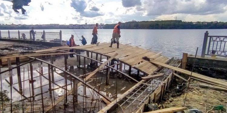 в парку