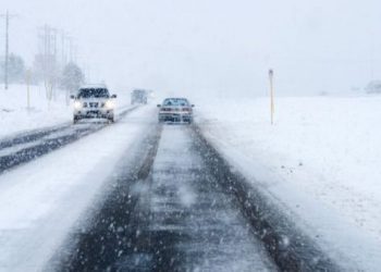 дороги взимку