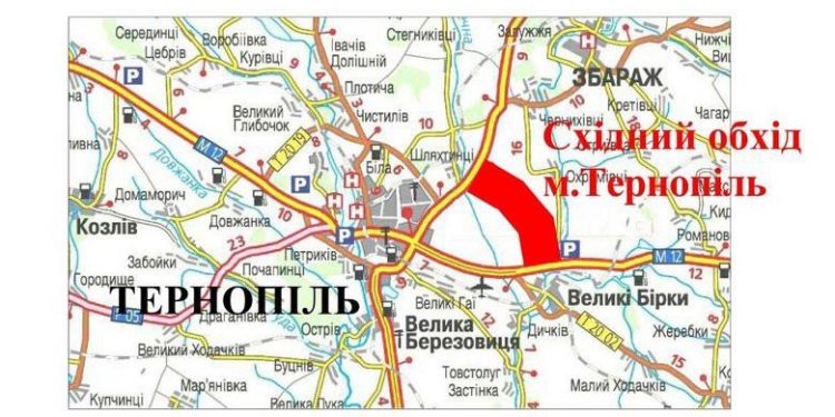 будівництво обїзної