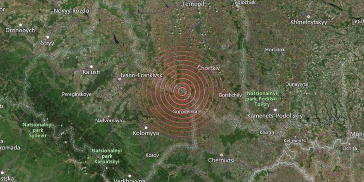 в епіцентрі