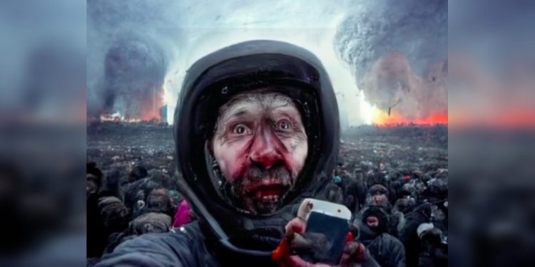 Кінець світу на фото від штучного інтелекту (фото)