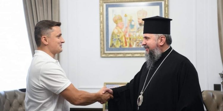 Голова Тернопільської облради обговорив з Епіфанієм загрози, які постали перед Православною Церквою України