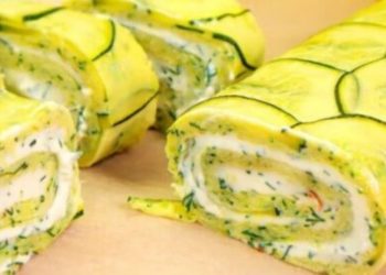 Швидкий кабачковий рулет: раз – два, і на столі смачна закуска!