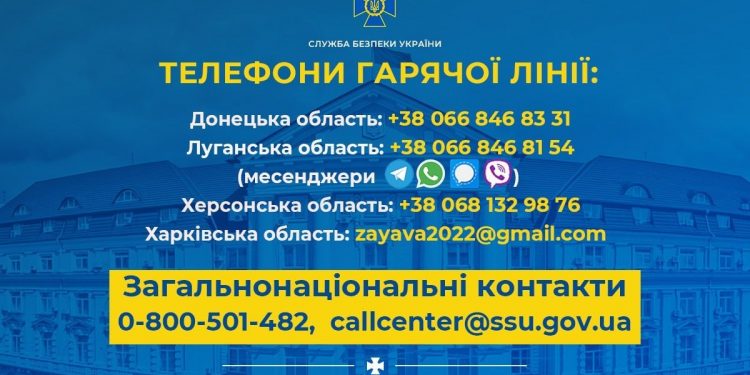 СБУ закликає мешканців деокупованих населених пунктів зберігати докази воєнних злочинів рф і передавати їх правоохоронцям