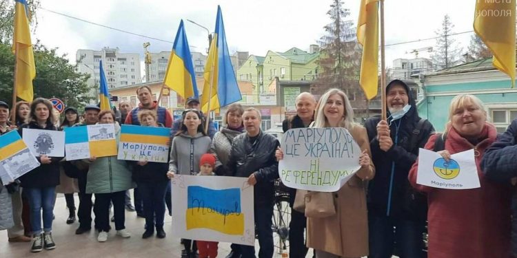 Чому в Тернополі мітингували переселенці з Маріуполя