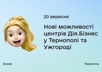 Запуск проєктної діяльності центру підтримки підприємців Дія.Бізнес у Тернополі