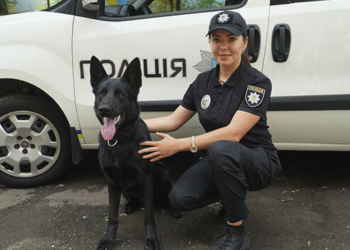 Тернопіль став уже третьою домівкою для поліцейської Вікторії Пшеничної
