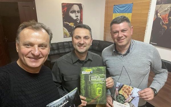 Тернопільський підприємець Тарас Демкура поділився досвідом роботи Budmall з заступником голови Рівненської ОДА