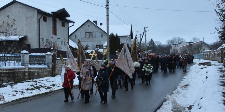 На Тернопільщині зустріли загиблого воїна Михайла Жилу (фото)