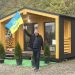 Тернопільський бізнесмен Тарас Демкура відрив на Закарпатті виставковий майданчик модульних будинків