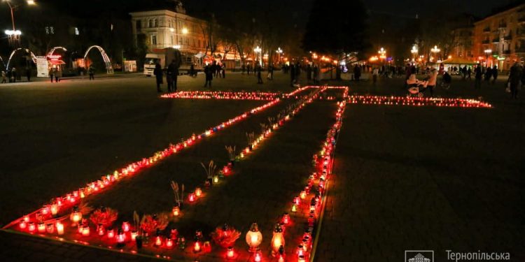 Вшанування пам’яті жертв Голодоморів у Тернополі