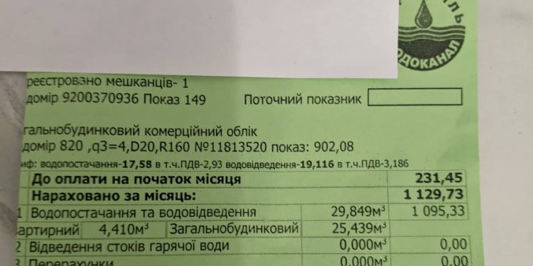 В чому причина шалених платіжок за воду для Тернополян?