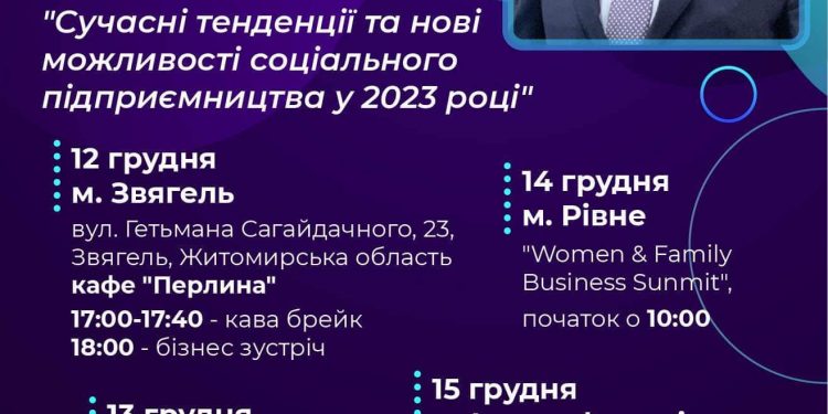 Тарас Демкура вирушив у тур Україною на підтримку підприємництва