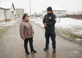 В Трибухівцях перший поліційний офіцер громади на Тернопільщині (відео)