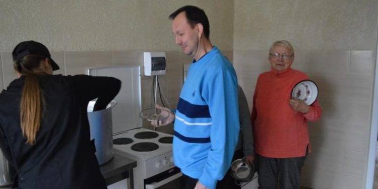 Соціальна кухня для внутрішньо-переміщених осіб  діє у селі Пишківці на Тернопільщині