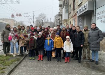 Коляда звучала для родин військовослужбовців