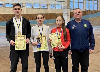 Юні легкоатлети з Тернопільщини вдало виступили на  Всеукраїнських змаганнях