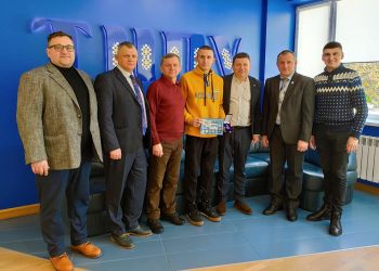 Чемпіон світу Тарас Радь завітав на факультет фізвиховання Тернопільського педуніверситету