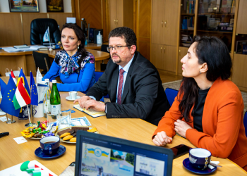 До тернопільського університету приїхав аташе з питань культури та освіти Посольства Угорщини в Україні