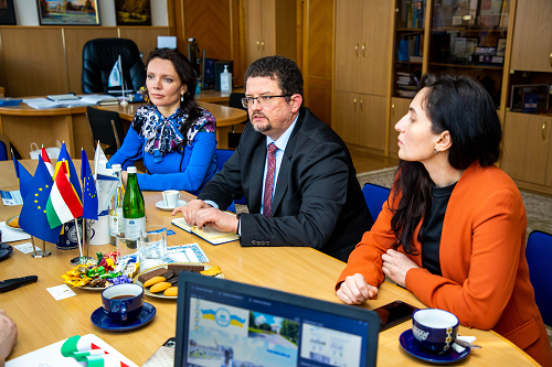 До тернопільського університету приїхав аташе з питань культури та освіти Посольства Угорщини в Україні