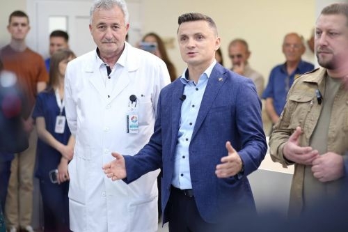 У Тернопільській обласній клінічній лікарні відкрили сучасне відділення кардіохірургії та трансплантології