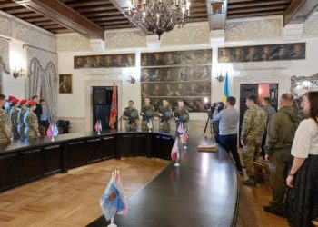 Восьму річницю з дня створення Тернопільського військового коледжу відзначили у Збаразькому замку