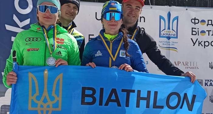 Біатлоністи з Тернопільщини здобули срібло на чемпіонаті України