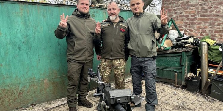 Голова Тернопільської облради Михайло Головко відвідав бойові позиції на Бахмутському напрямку