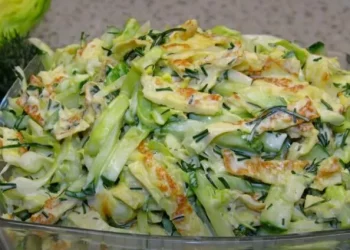 Весняний салат із капусти
