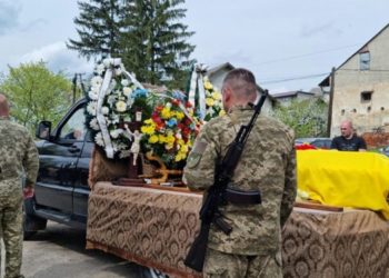 Із військовим Русланом Почигайлом попрощалися на Тернопільщині