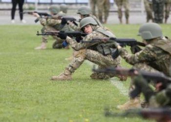 У ІІ етапі військово-патріотичної гри “Сокіл” на навчальній базі Тернопільського коледжу змагались понад 170 учасників