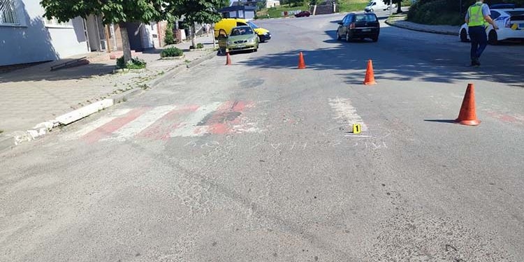 На Тернопільщині водій збив дитину та втік з місця ДТП