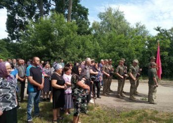 З бійцем Володимиром Арабським прощалися на Тернопільщині