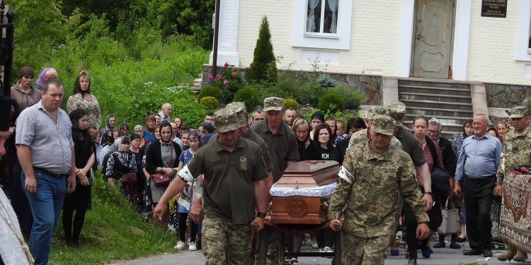 Воїна Руслана Сопігу поховали на Тернопільщині