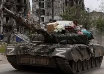 Аеророзвідка Нацгвардії ефектно знищила російський танк: з’явилося відео