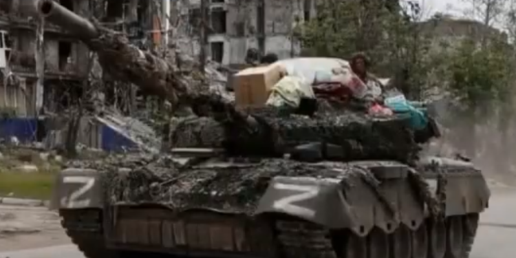 Аеророзвідка Нацгвардії ефектно знищила російський танк: з’явилося відео