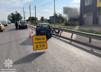 На Гаївському мості у Тернополі сталася автотроща з потерпілими