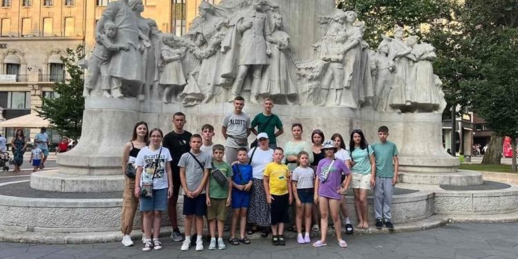 Діти загиблих Героїв Тернопільщини відпочивали з Угорщини