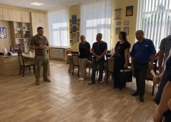 Із можливостями Тернопільського військового коледжу знайомилися старости Збаразької громади
