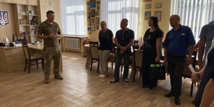 Із можливостями Тернопільського військового коледжу знайомилися старости Збаразької громади
