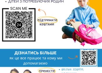 Благодійну акцію “Шкільний портфелик” проводять у Тернополі для дітей Героїв, поранених, полонених