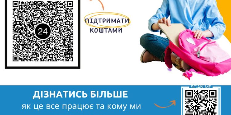 Благодійну акцію “Шкільний портфелик” проводять у Тернополі для дітей Героїв, поранених, полонених