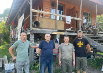 Микола Люшняк привітав учасників патріотичного табору «Легіон-25», який відбувається на Тернопільщині