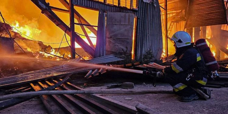 Наслідки ракетного удару по Львову