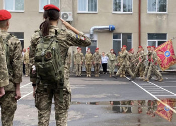 Із Днем знань привітали курсантів у Тернопільському військовому коледжі