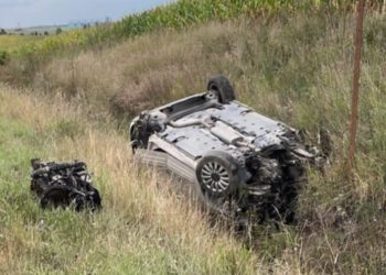 На Тернопільщині трапилась ДТП з потерпілими: авто перекинулось, рух трасою на деякий час був перекритий